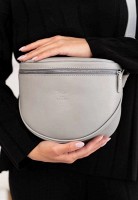 Кожаная поясная сумка/ кроссбоди The Wings tw-vacation-grey