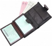 Мужской кожаный кошелек Vintage 14497