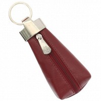 Кожаная ключница Visconti MZ-20 red