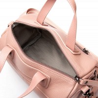 Женский молодежный кожаный клатч ALEX RAI 39049 pink