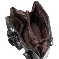 Женский кожаный рюкзак ALEX RAI 8629 black