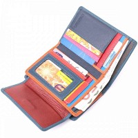 Женский комбинированный кожаный кошелек ST Leather 22504 