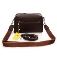 Женская кожаная сумка ALEX RAI 99122 brown