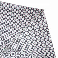 Мини зонт женский механический Fulton L501-041611 Tiny-2 Flower Check (Цветочная клетка)