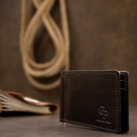 Кожаный зажим для купюр GRANDE PELLE 11403