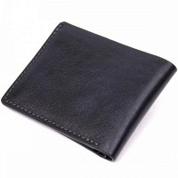 Мужской кожаный кошелек GRANDE PELLE 11462 Черный