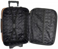 Чемодан Bonro Style средний черно-красный 102479