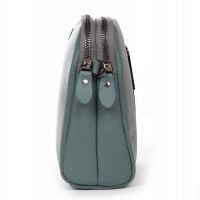 Молодежный клатч из кожи ALEX RAI 88089 blue