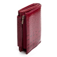Женский лаковый кожаный кошелек PE DR. BOND PEW44-1 red
