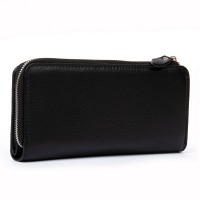 Женский кожаный кошелек Classik  DR. BOND WN-23-21 black