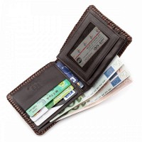 Мужской кошелек из кожи крокодила CROCODILE LEATHER 18229