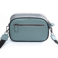 Женский молодежный кожаный клатч ALEX RAI 17001 blue