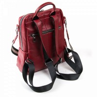 Сумка женская рюкзак кожа ALEX RAI 03-01 8781-9 bordo