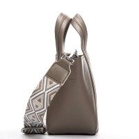 Женская кожаная сумка ALEX RAI 97718-9 l.grey