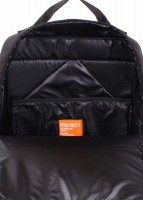 Черный портфель из полиэстера POOLPARTY Reaction