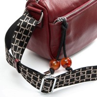 Женская кожаная сумка классическая ALEX RAI 93038 red