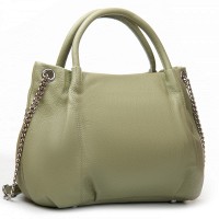 Женская кожаная сумка ALEX RAI 8918-9 olive