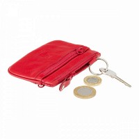 Кожаная ключница Visconti CP3 (Red)