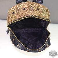 Молодежный женский коричневый рюкзак
