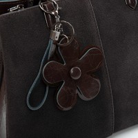 Женская замшевая сумка ALEX RAI 385 brown