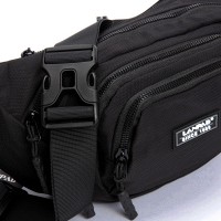 Мужская сумка на пояс Lanpad 61056 black