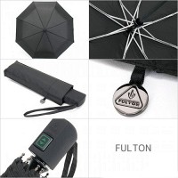 Мужской зонт автомат Fulton Open-Close-17 G819 - Black (Черный)