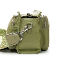 Женская кожаная сумка ALEX RAI 2051-9 olive