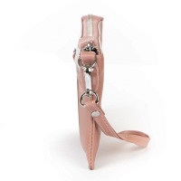 Молодежный клатч из кожи ALEX RAI 8801-3 pink