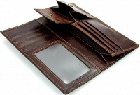 Мужской кожаный кошелек Vintage 14536