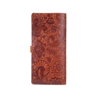 Тревел-кейс из кожи Hi Art TC-01 Crystal Ginger Mehendi Art