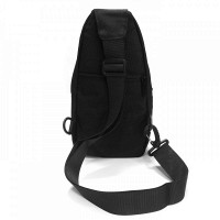 Мужская тканевая сумка-слинг Lanpad 82076 black