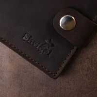 Мужской кожаный кошелек Shvigel 16454