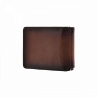 Мужской зажим для купюр из кожи Visconti AT70 Miles (Burnish Tan)