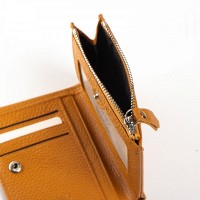 Женский кожаный кошелек Classik  DR. BOND WN-23-10 yellow