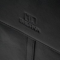 Мужская кожаная сумка через плечо BRETTON 5387-3 black