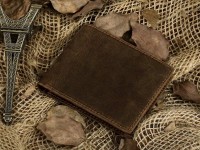 Мужской кожаный кошелек Vintage 14346