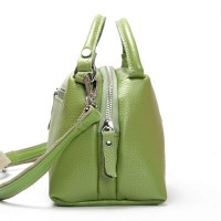 Женский молодежный кожаный клатч ALEX RAI F-5504 apple green