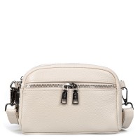 Женский молодежный кожаный клатч ALEX RAI 6088 white