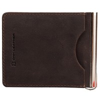 Кожаный зажим для купюр DNK LEATHER DNK-U30-Spring-plus-col-F