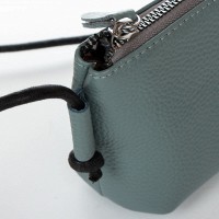 Молодежный клатч из кожи ALEX RAI 6003 blue