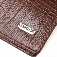 Мужской кожаный кошелек  CANPELLINI 21927 