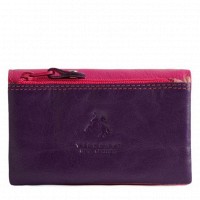 Кожаная ключница Visconti rb99 berry m
