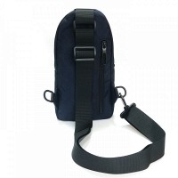 Мужская тканевая сумка-слинг Lanpad 35001 blue