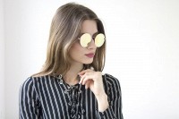 Солнцезащитные круглые очки 8325-6