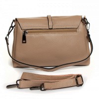Женская кожаная сумка ALEX RAI 99104 camel