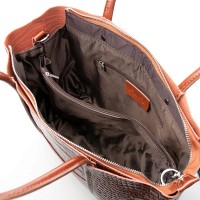 Женская кожаная сумка ALEX RAI 00109 camel