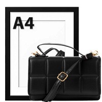 Женский клатч из кожезаменителя VALIRIA FASHION 5DETAA308-black
