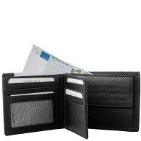 Кожаное портмоне DNK Leather DNKN1020-CCF-black