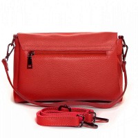 Женская кожаная сумка ALEX RAI 99105 red