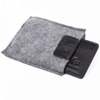Мужской кожаный зажим для купюр  GRANDE PELLE 11297